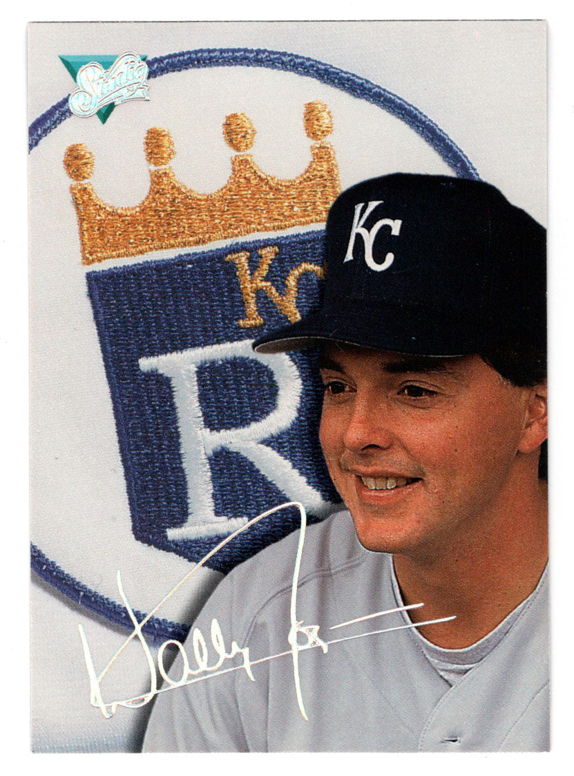 Wally Joyner - Kansas City Royals (MLB Baseball Card) 1993 Leaf Studio # 164 Mint