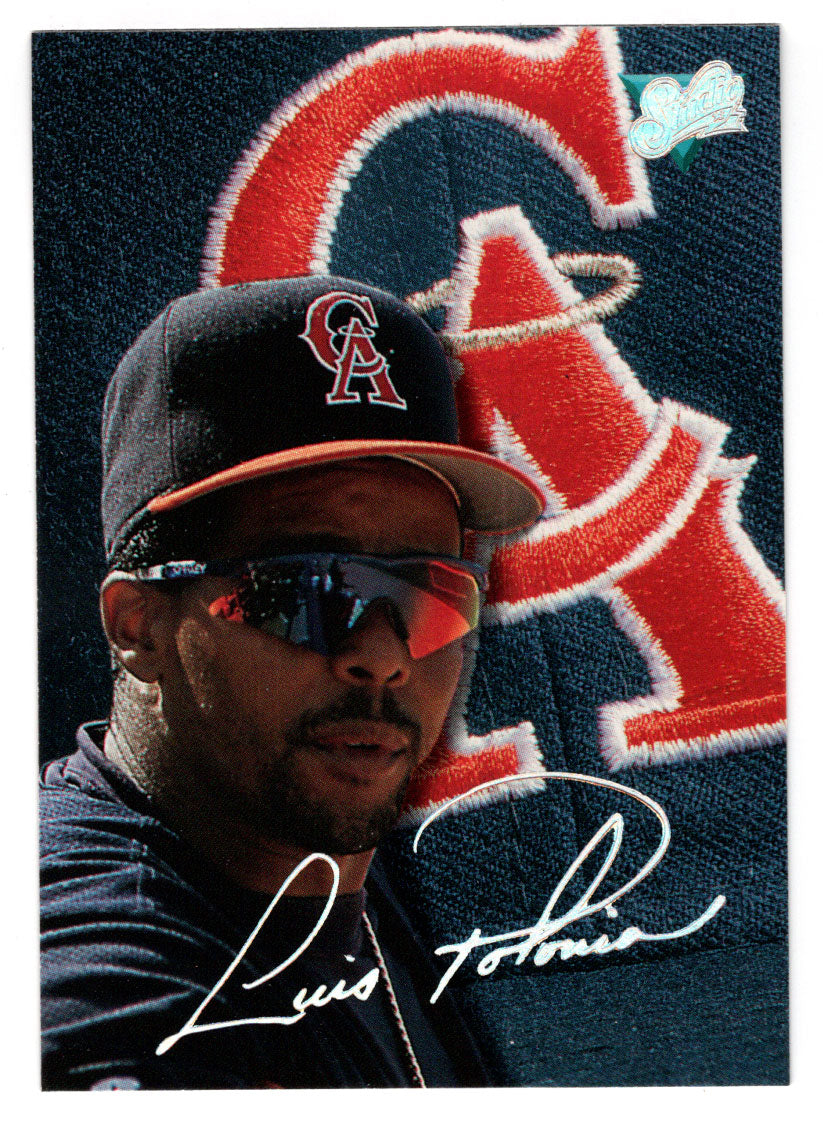 Luis Polonia - California Angels (MLB Baseball Card) 1993 Leaf Studio # 170 Mint
