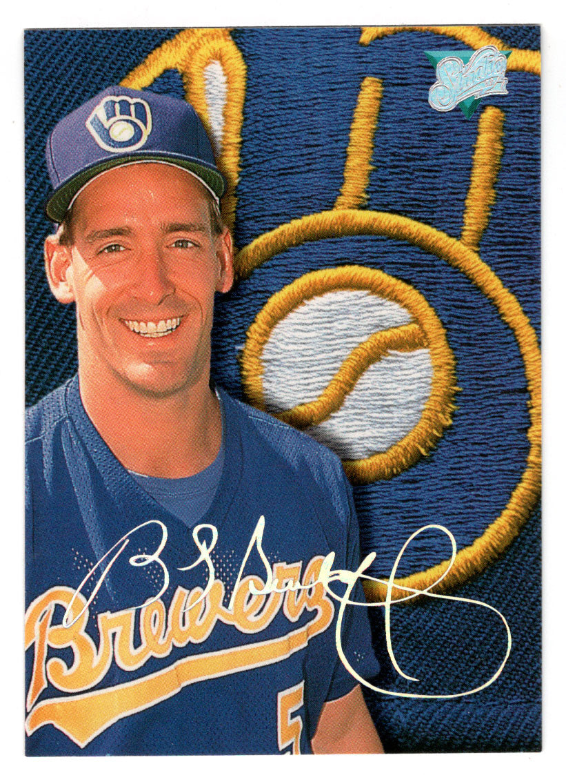 B.J. Surhoff - Milwaukee Brewers (MLB Baseball Card) 1993 Leaf Studio # 174 Mint