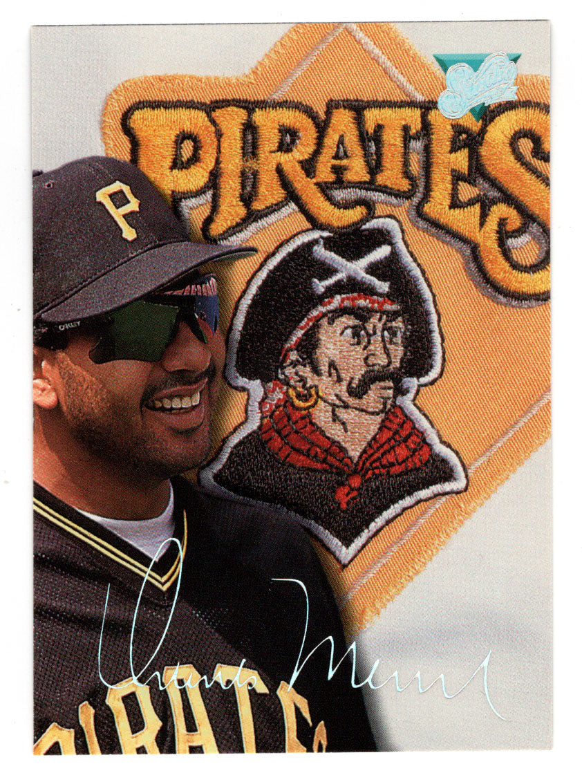 Orlando Merced - Pittsburgh Pirates (MLB Baseball Card) 1993 Leaf Studio # 184 Mint