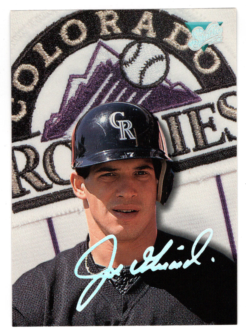 Joe Girardi - Colorado Rockies (MLB Baseball Card) 1993 Leaf Studio # 188 Mint