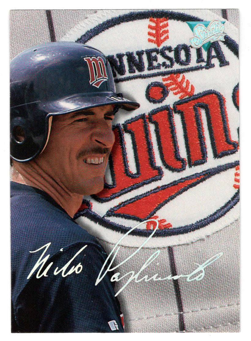 Mike Pagliarulo - Minnesota Twins (MLB Baseball Card) 1993 Leaf Studio # 191 Mint