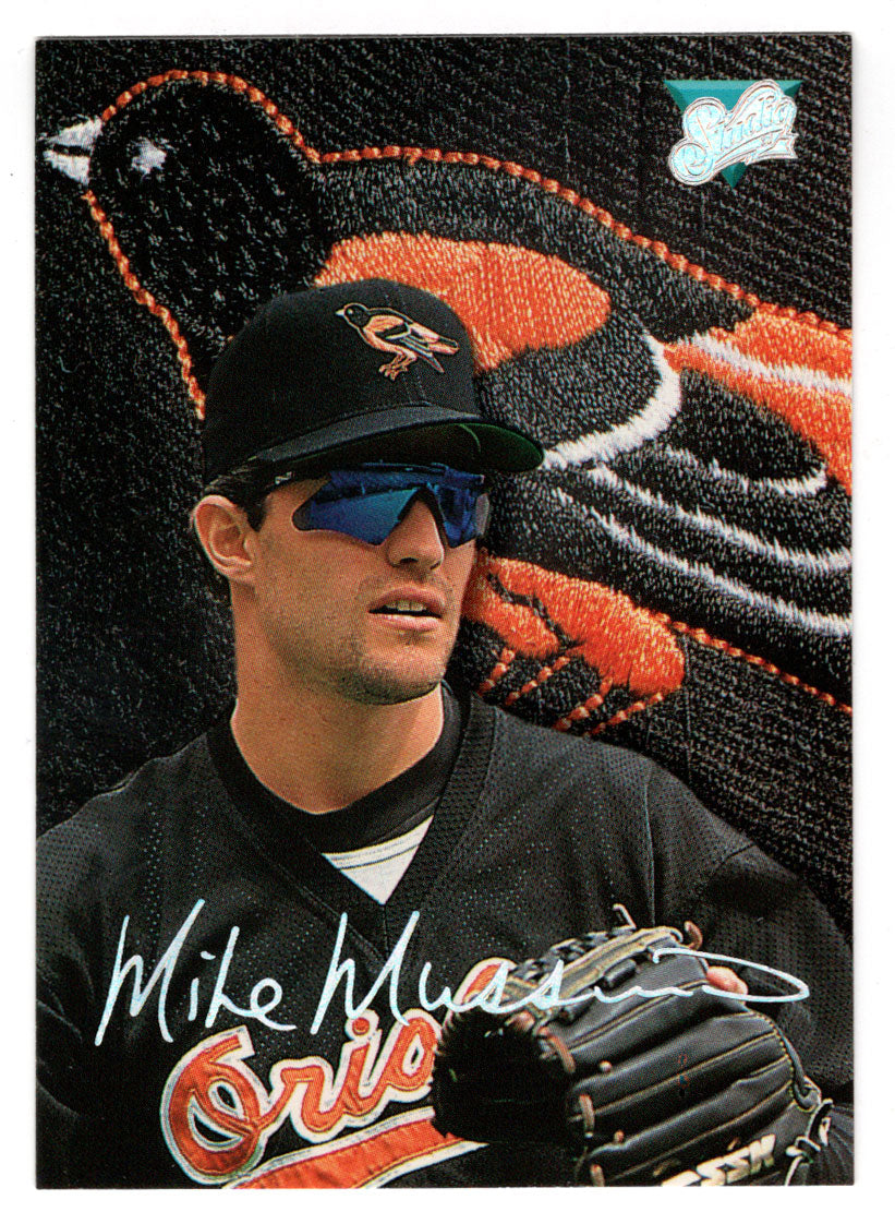Mike Mussina - Baltimore Orioles (MLB Baseball Card) 1993 Leaf Studio # 202 Mint