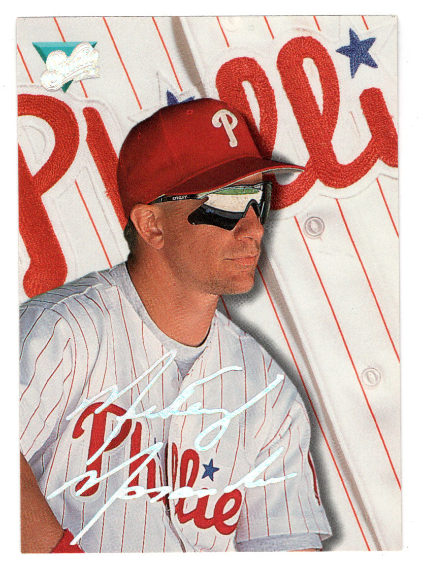 Mickey Morandini - Philadelphia Phillies (MLB Baseball Card) 1993 Leaf Studio # 208 Mint