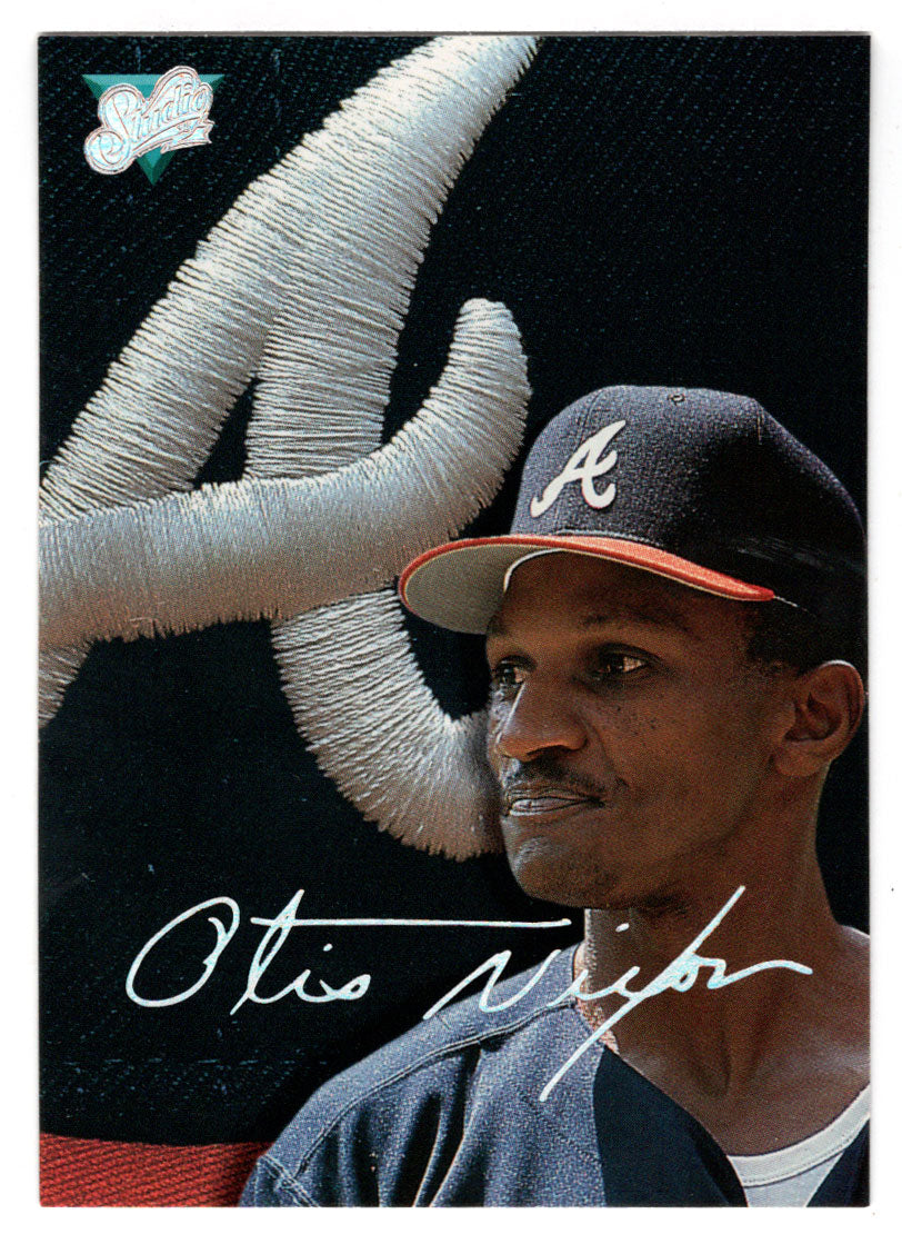 Otis Nixon - Atlanta Braves (MLB Baseball Card) 1993 Leaf Studio # 216 Mint