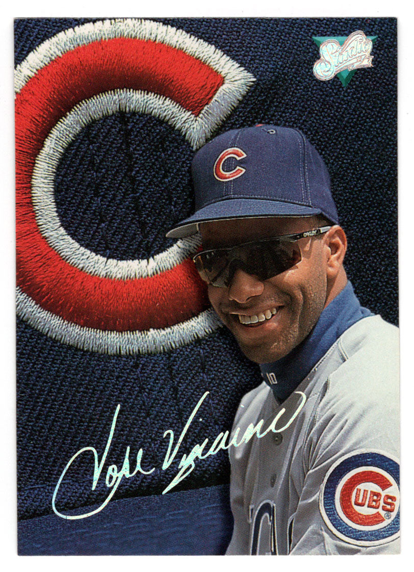Jose Vizcaino - Chicago Cubs (MLB Baseball Card) 1993 Leaf Studio # 218 Mint