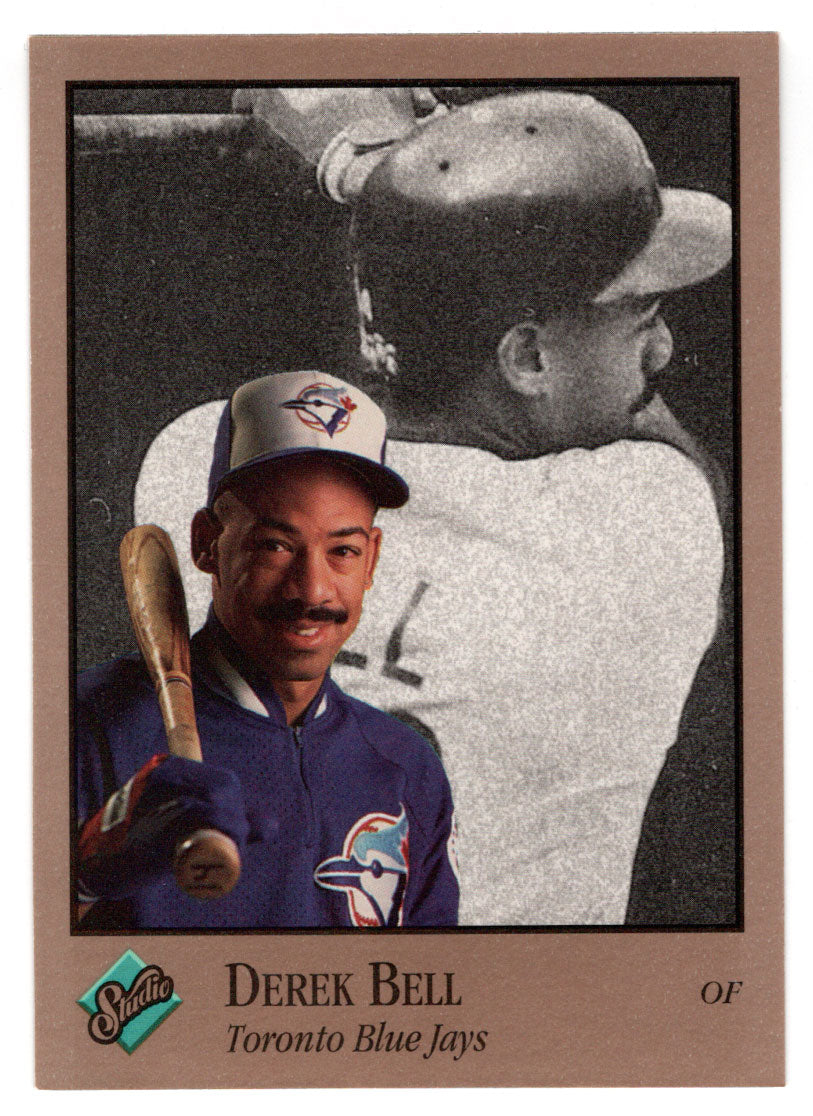 Derek Bell - Toronto Blue Jays (MLB Baseball Card) 1992 Leaf Studio # 252 Mint