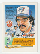 Dave McKay - Toronto Blue Jays (MLB Baseball Card) 1992 Nabisco Canada Tradition # 12 Mint