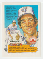 Damaso Garcia - Toronto Blue Jays (MLB Baseball Card) 1992 Nabisco Canada Tradition # 20 Mint
