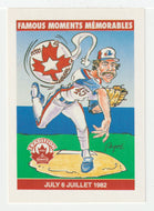 Montreal Expos - Famous Moments - July 6, 1982 - Olympic Stadium - All-Star Game (MLB Baseball Card) 1992 Nabisco Canada Tradition # 31 Mint