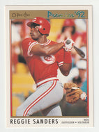 Reggie Sanders - Cincinnati Reds (MLB Baseball Card) 1992 O-Pee-Chee Premier # 25 Mint