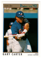 Gary Carter - Montreal Expos (MLB Baseball Card) 1992 O-Pee-Chee Premier # 29 Mint