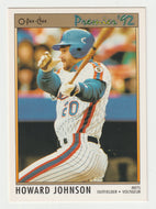 Howard Johnson - New York Mets (MLB Baseball Card) 1992 O-Pee-Chee Premier # 42 Mint