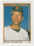 Bryan Hickerson - San Francisco Giants (MLB Baseball Card) 1992 O-Pee-Chee Premier # 65 Mint
