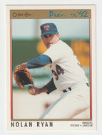 Nolan Ryan - Texas Rangers (MLB Baseball Card) 1992 O-Pee-Chee Premier # 81 Mint