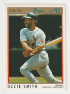 Ozzie Smith - St. Louis Cardinals (MLB Baseball Card) 1992 O-Pee-Chee Premier # 84 Mint