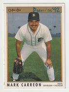 Mark Carreon - Detroit Tigers (MLB Baseball Card) 1992 O-Pee-Chee Premier # 88 Mint
