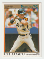 Jeff Bagwell - Houston Astros (MLB Baseball Card) 1992 O-Pee-Chee Premier # 107 Mint