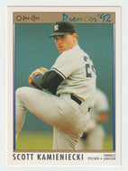 Scott Kamieniecki	- New York Yankees (MLB Baseball Card) 1992 O-Pee-Chee Premier # 110 Mint