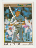 Robin Yount - Milwaukee Brewers (MLB Baseball Card) 1992 O-Pee-Chee Premier # 111 Mint