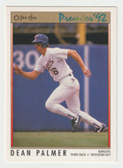 Dean Palmer - Texas Rangers (MLB Baseball Card) 1992 O-Pee-Chee Premier # 112 Mint