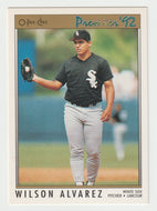 Wilson Alvarez - Chicago White Sox (MLB Baseball Card) 1992 O-Pee-Chee Premier # 122 Mint