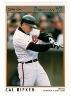 Cal Ripken - Baltimore Orioles (MLB Baseball Card) 1992 O-Pee-Chee Premier # 137 Mint
