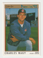 Charles Nagy - Cleveland Indians (MLB Baseball Card) 1992 O-Pee-Chee Premier # 138 Mint