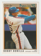 Bobby Bonilla - New York Mets (MLB Baseball Card) 1992 O-Pee-Chee Premier # 143 Mint