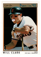Will Clark - San Francisco Giants (MLB Baseball Card) 1992 O-Pee-Chee Premier # 146 Mint