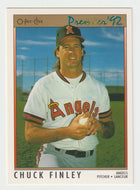 Chuck Finley - California Angels (MLB Baseball Card) 1992 O-Pee-Chee Premier # 155 Mint