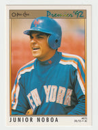 Junior Noboa - New York Mets (MLB Baseball Card) 1992 O-Pee-Chee Premier # 187 Mint