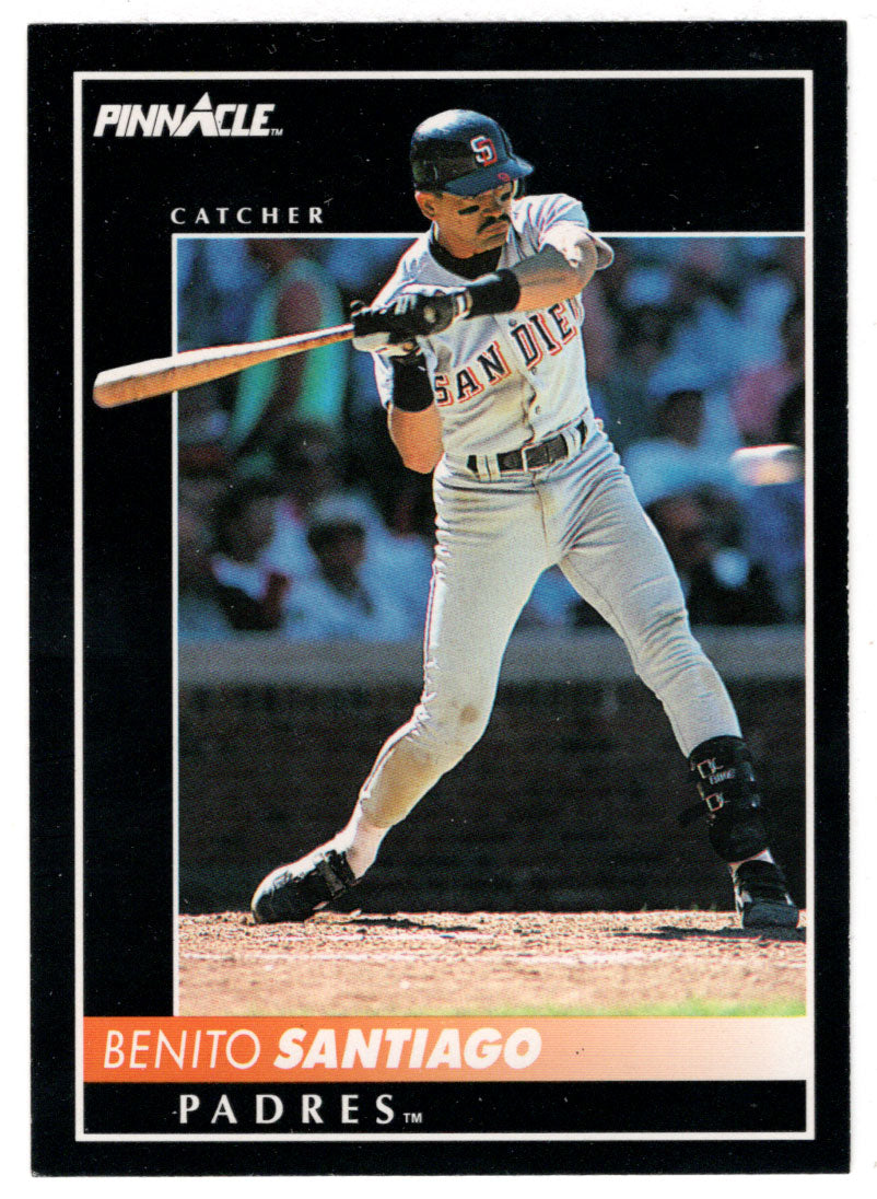 Benito Santiago - San Diego Padres (MLB Baseball Card) 1992 Score Pinnacle # 2 Mint