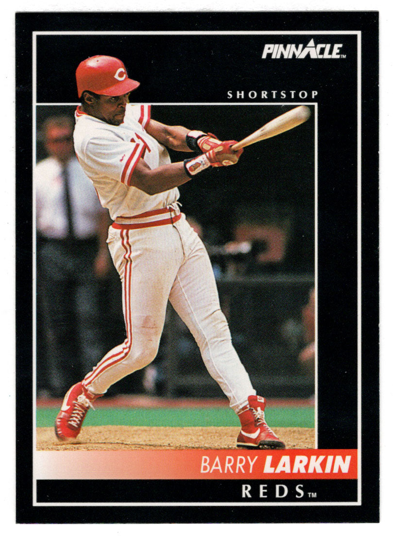 Barry Larkin - Cincinnati Reds (MLB Baseball Card) 1992 Score Pinnacle # 5 Mint
