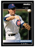 Ryne Sandberg - Chicago Cubs (MLB Baseball Card) 1992 Score Pinnacle # 10 Mint