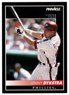 Len Dykstra - Philadelphia Phillies (MLB Baseball Card) 1992 Score Pinnacle # 12 Mint