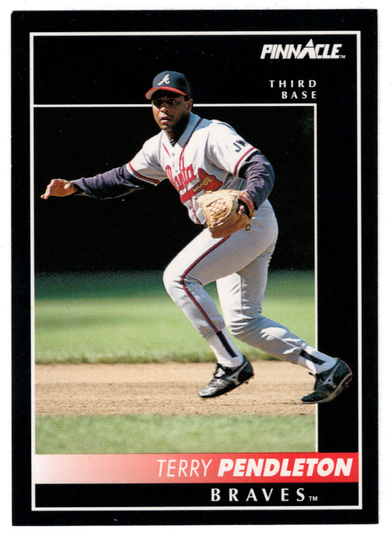 Terry Pendleton - Atlanta Braves (MLB Baseball Card) 1992 Score Pinnacle # 18 Mint