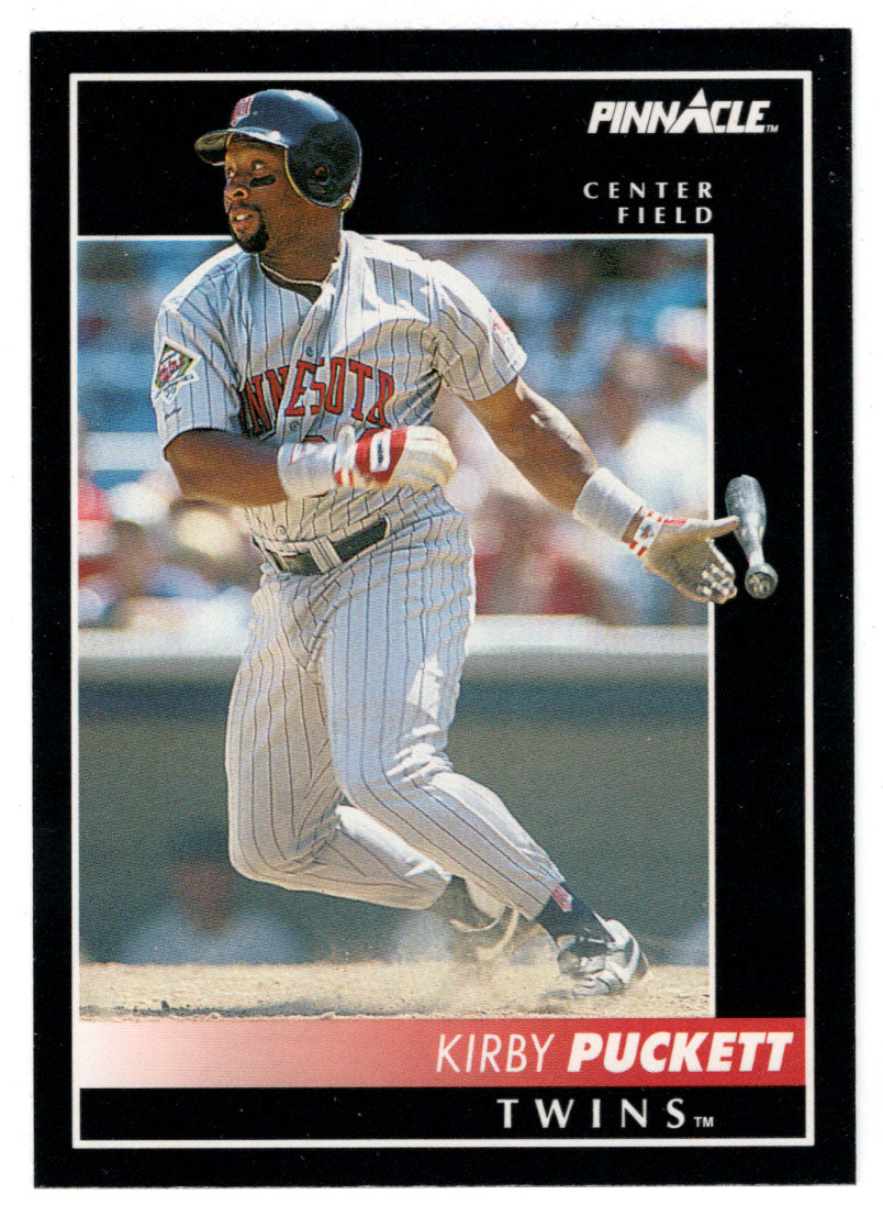 Kirby Puckett - Minnesota Twins (MLB Baseball Card) 1992 Score Pinnacle # 20 Mint