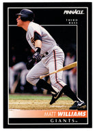 Matt Williams - San Francisco Giants (MLB Baseball Card) 1992 Score Pinnacle # 28 Mint