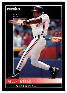Albert Belle - Cleveland Indians (MLB Baseball Card) 1992 Score Pinnacle # 31 Mint