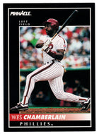 Wes Chamberlain - Philadelphia Phillies (MLB Baseball Card) 1992 Score Pinnacle # 36 Mint