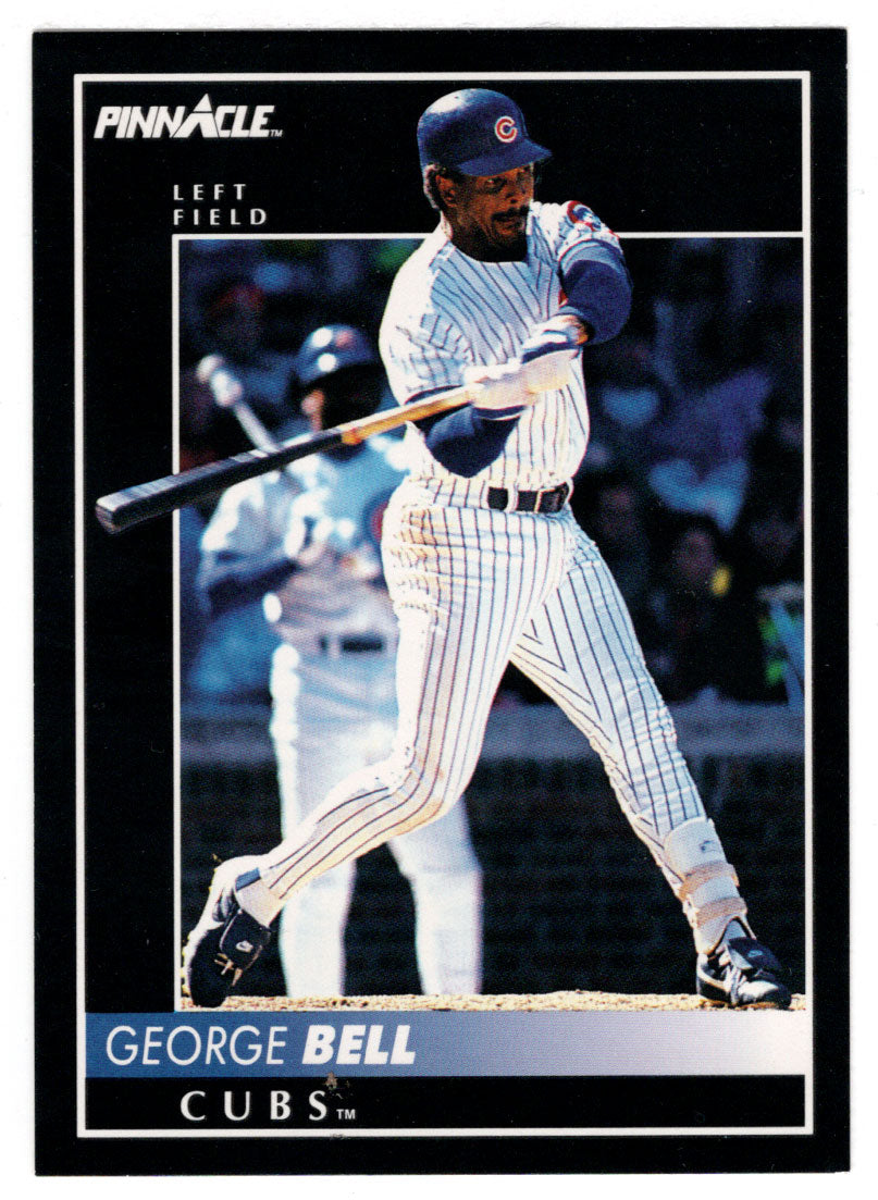 George Bell - Chicago Cubs (MLB Baseball Card) 1992 Score Pinnacle # 37 Mint