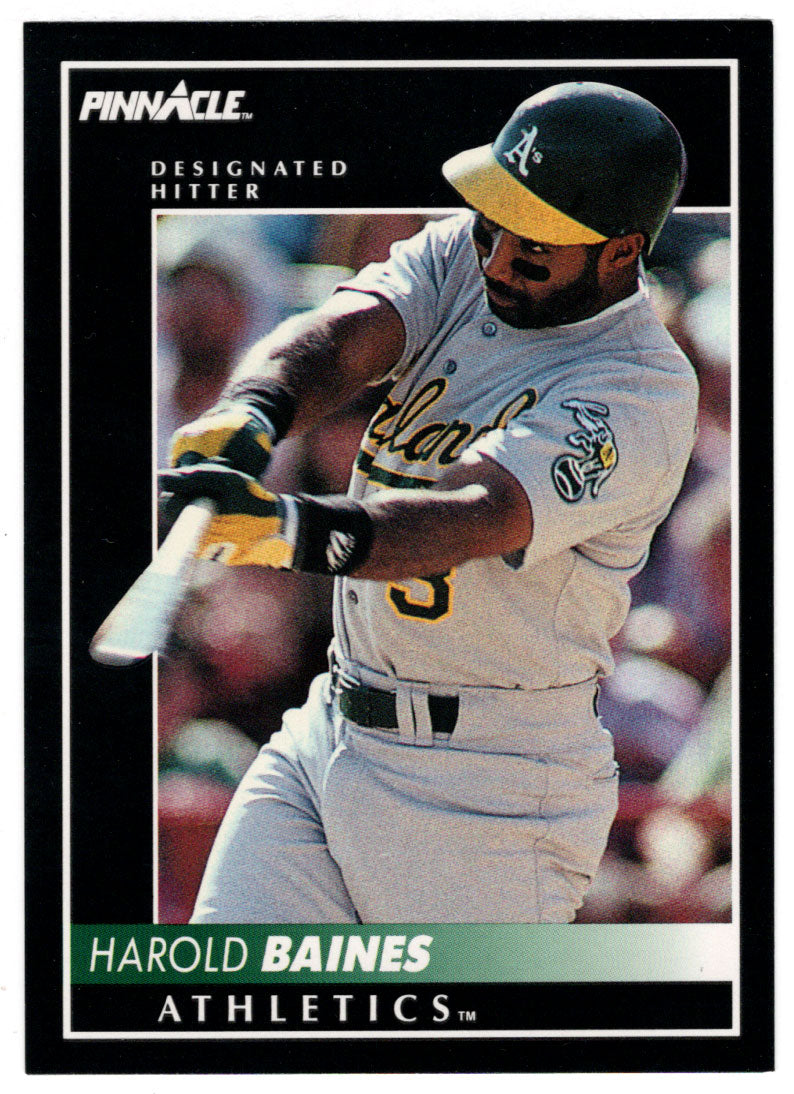 Harold Baines - Oakland Athletics (MLB Baseball Card) 1992 Score Pinnacle # 41 Mint