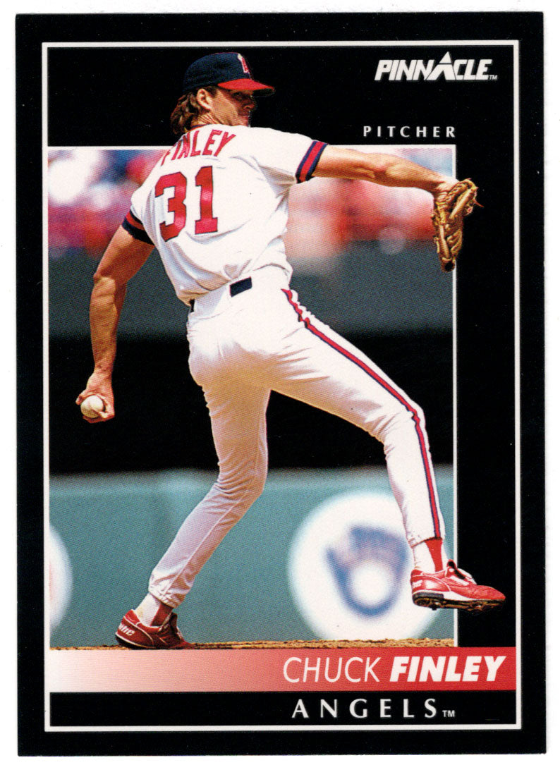 Chuck Finley - California Angels (MLB Baseball Card) 1992 Score Pinnacle # 42 Mint