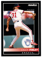 Chuck Finley - California Angels (MLB Baseball Card) 1992 Score Pinnacle # 42 Mint