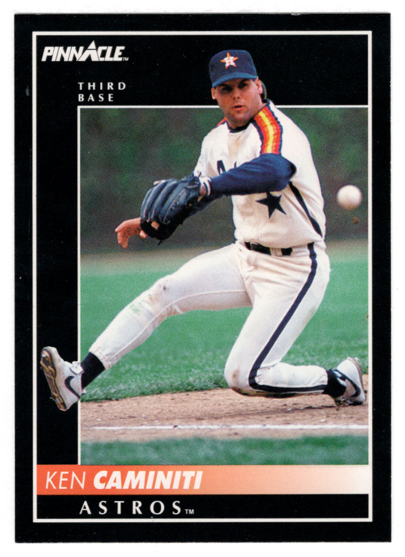 Ken Caminiti - Houston Astros (MLB Baseball Card) 1992 Score Pinnacle # 43 Mint