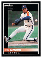 Ken Caminiti - Houston Astros (MLB Baseball Card) 1992 Score Pinnacle # 43 Mint