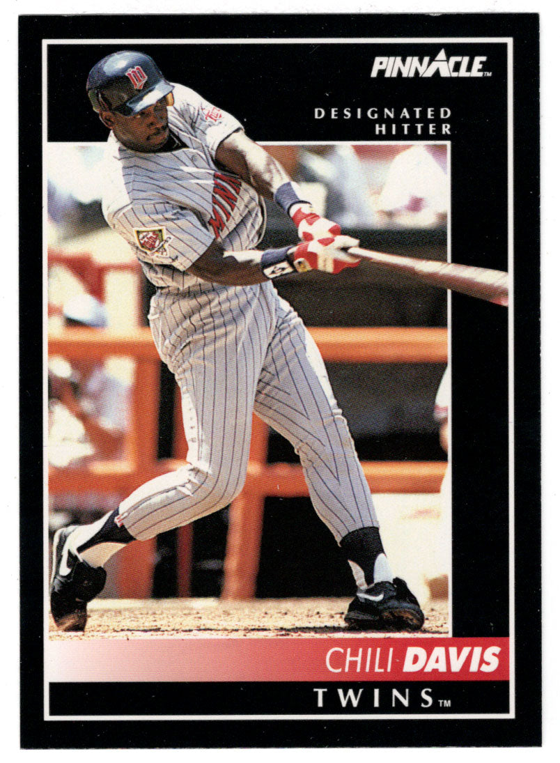 Chili Davis - Minnesota Twins (MLB Baseball Card) 1992 Score Pinnacle # 46 Mint