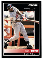Chili Davis - Minnesota Twins (MLB Baseball Card) 1992 Score Pinnacle # 46 Mint