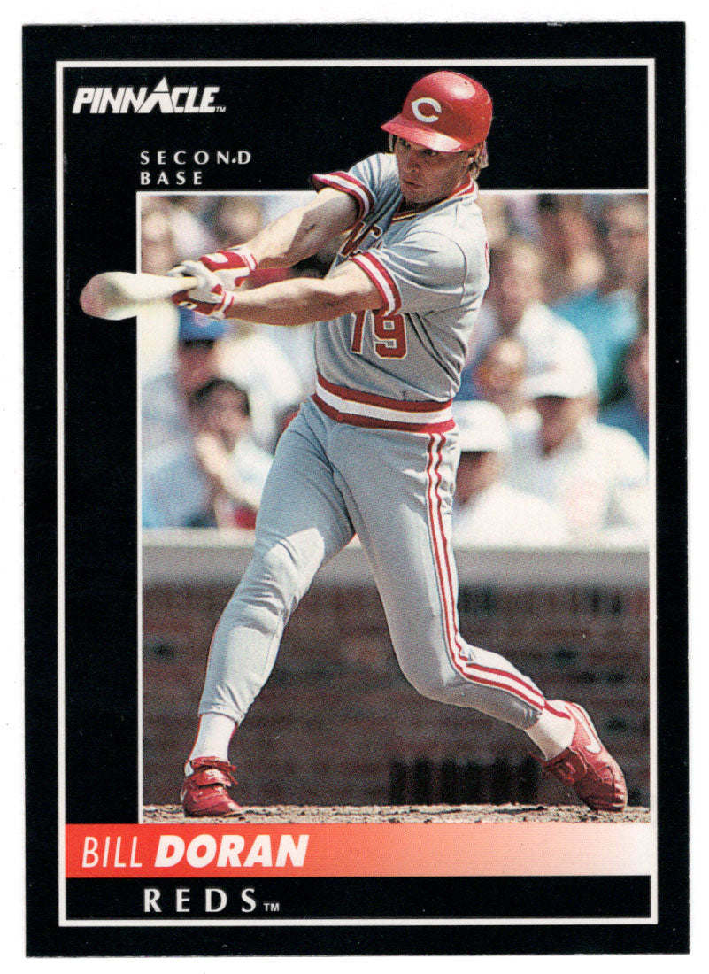 Bill Doran - Cincinnati Reds (MLB Baseball Card) 1992 Score Pinnacle # 47 Mint